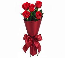 Букет 5 Красных роз Эдлесс Лав в Жуковский