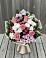 Букет цветов из: Альстромерии, Гвоздики, Розы и Хризантемы в Жуковский