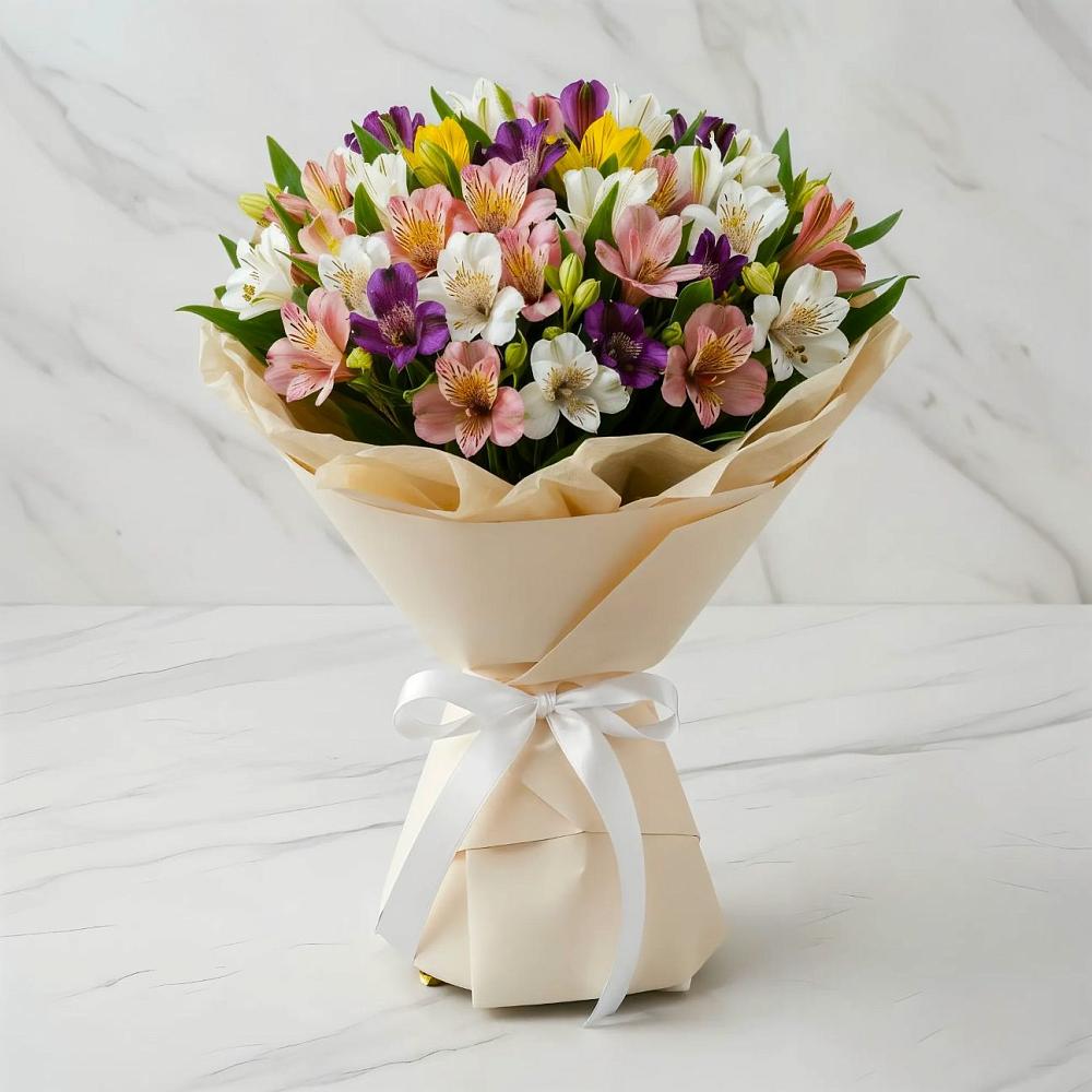 Букет цветов из: Альстромерии в Жуковский