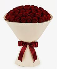 Букет 101 Бордовая роза Блэк Бакарра в Жуковский