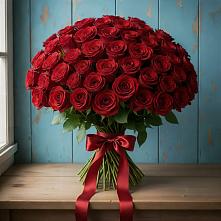Букет Красные розы Блэк Меджик в Жуковский