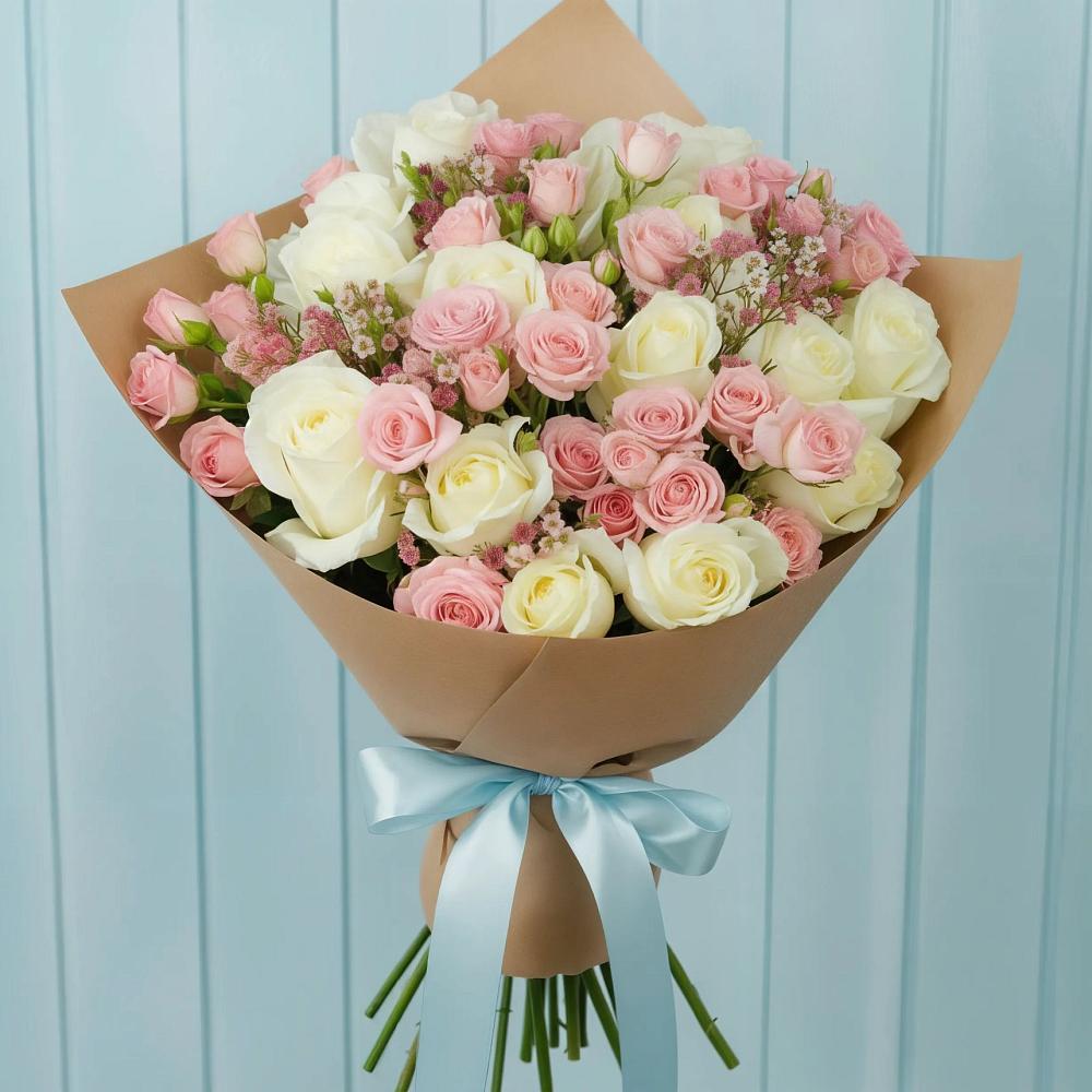 Букет цветов из: Розы в Жуковский