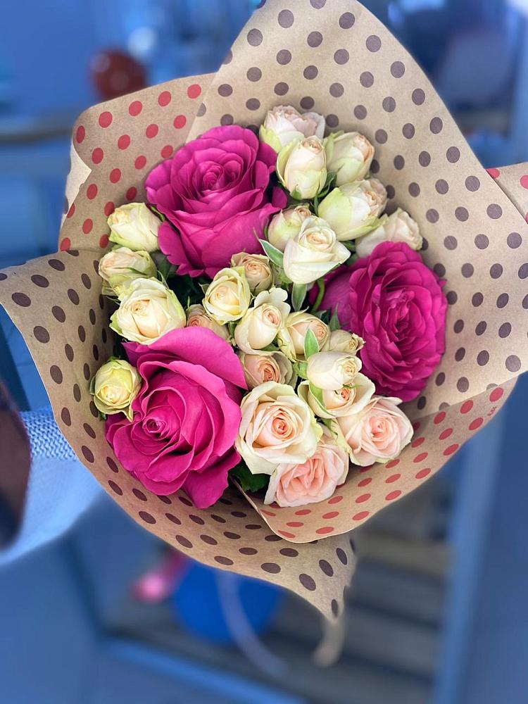 Букет цветов из: Розы в Жуковский