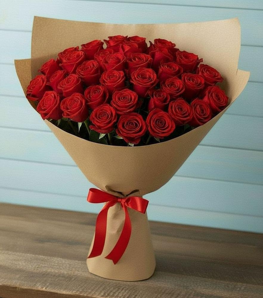 Букет Красные розы Милано в Жуковский