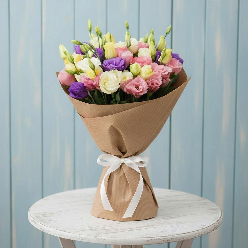 Букет цветов из: Лизиантусы в Жуковский