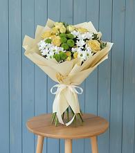 Букет цветов из:  Хризантемы и Розы #REPLACE_PRED# Жуковский