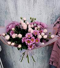 Букет цветов из:  Розы и Хризантемы #REPLACE_PRED# Жуковский