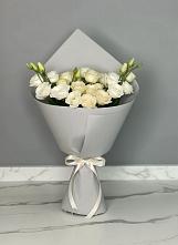 Букет цветов из:  Розы и Лизиантусы в Жуковский